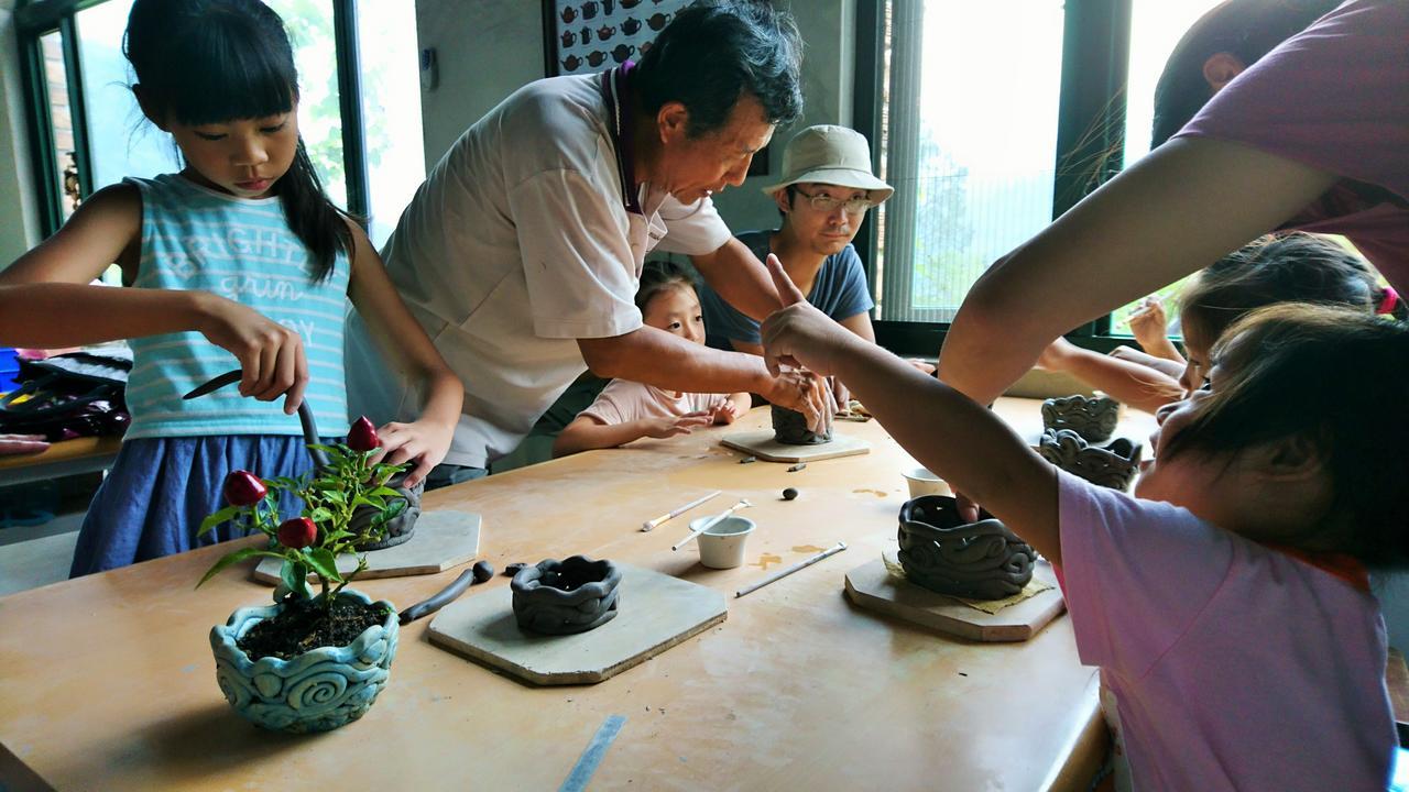 Yanzitao Pottery Coffee B&B Nanzhuang Esterno foto